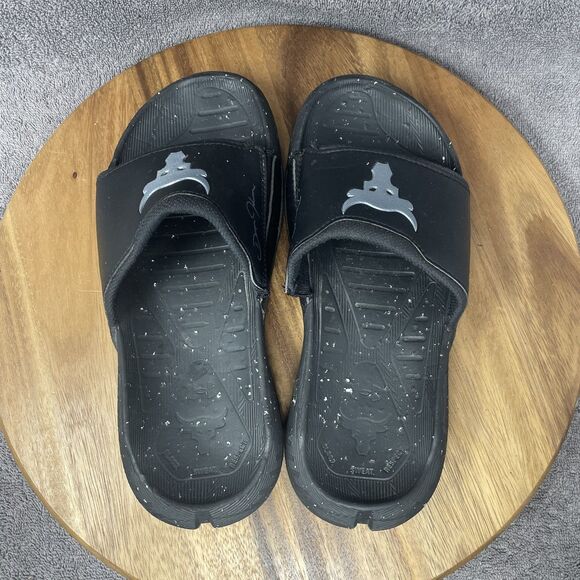 Under Armour Project Rock 3 Slides Slip-On Sandals Men\'s Size 8 Black 3026034 main image 5